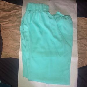 Teal Jogger Pants